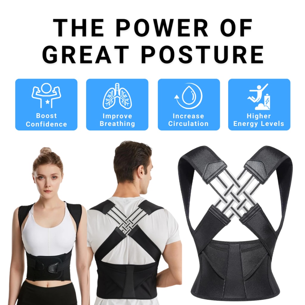 Spinalux™ Posture Corrector Back Brace